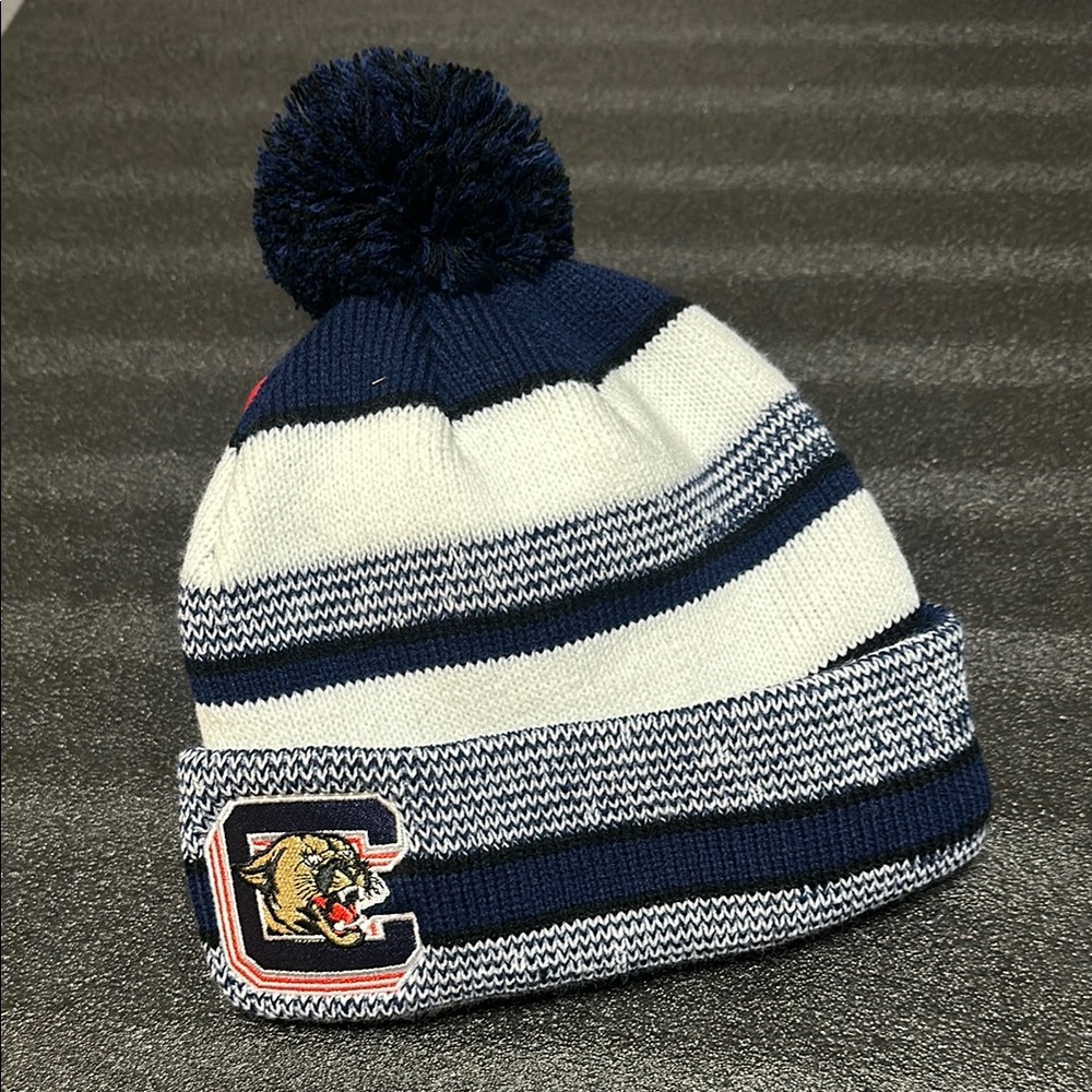Coronado HS Striped Pom Beanie